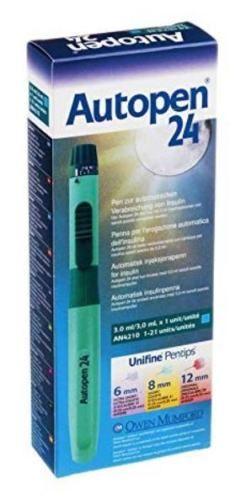 Autopen 24 Reusable Injection Pen 1-21 Units - 3ml x 1 - Owen Mumford EasyMeds Pharmacy