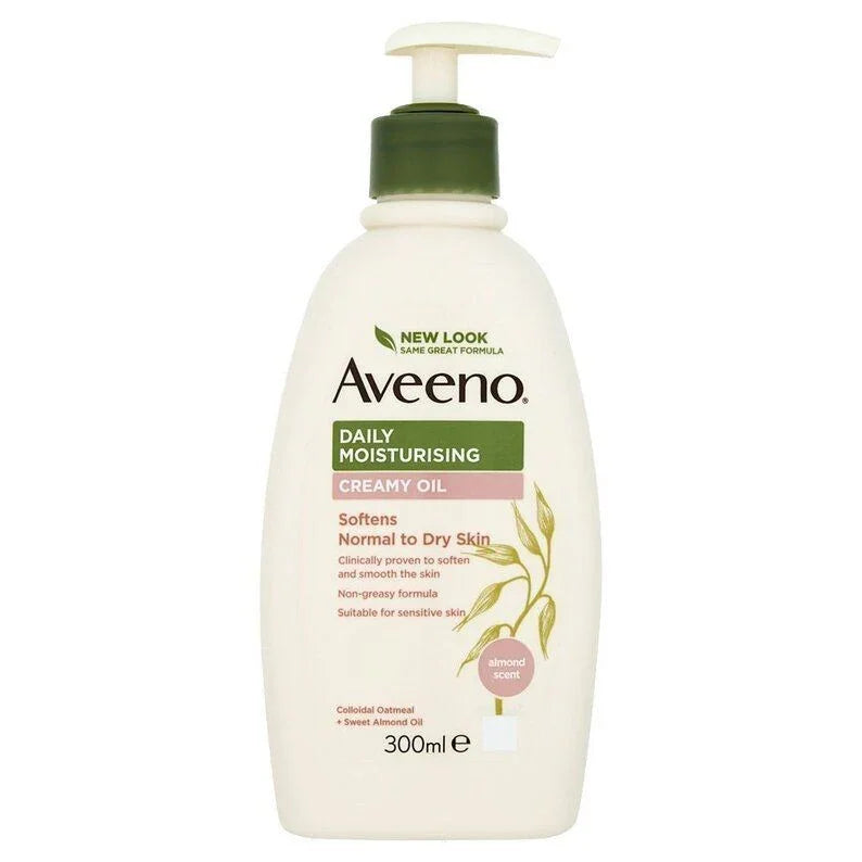 Aveeno Daily Moisturising Creamy Oil 300ml - Aveeno EasyMeds Pharmacy