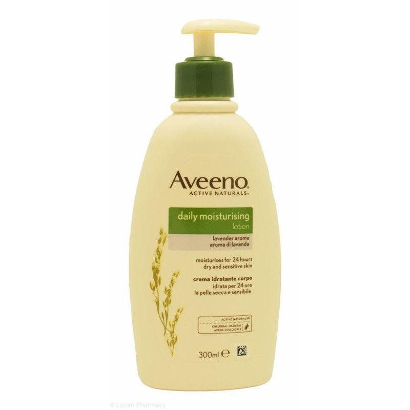 Aveeno Daily Moisturising Lotion with Lavender 300ml - Johnson & Johnson EasyMeds Pharmacy