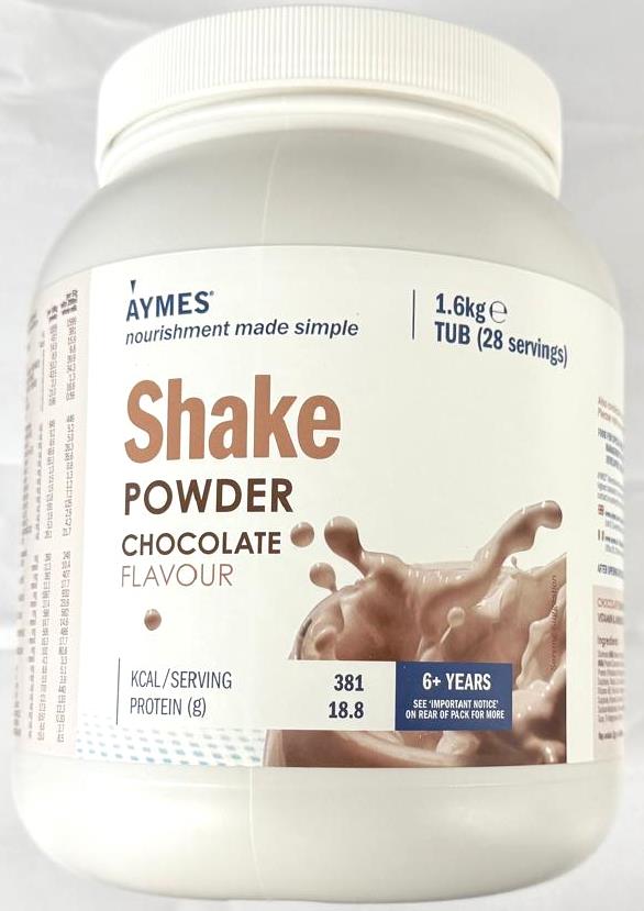 Aymes Chocolate Shake Protein Powder Tub 1600g
