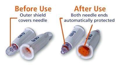 BD Autoshield Duo Safety Pen Needles 5mm 30G x 100 - Becton Dickinson EasyMeds Pharmacy