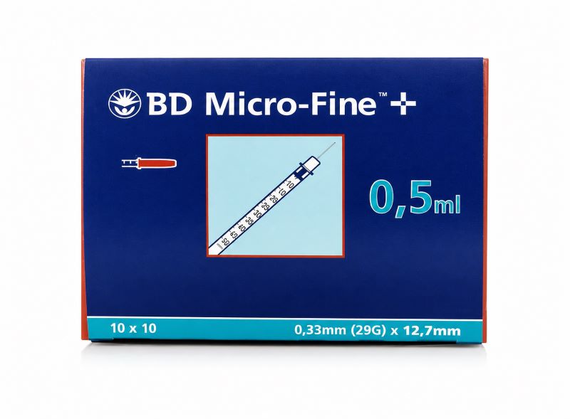 BD MicroFine + Plus 0.5ml U100 29G 12.7mm x 100 - Special Offer