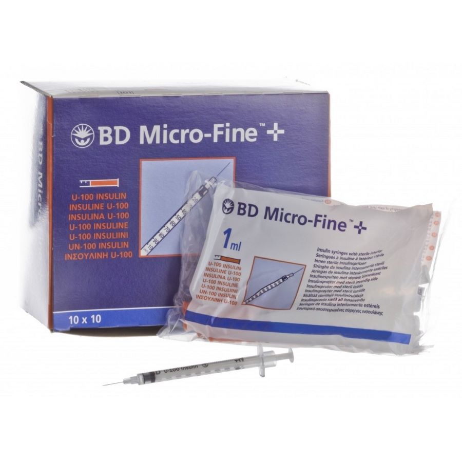 BD MicroFine + Plus 1ml U100 29G 12.7mm x 100 - Special Offer
