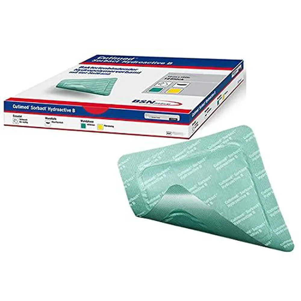 BSN Cutimed Sorbact Hydroactive B Sterile Wound Dressings 15cm x 15cm x 10 - BSN Medical EasyMeds Pharmacy