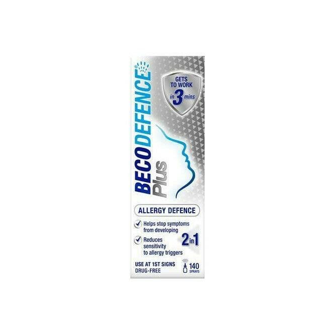 Becodefence Plus Allergy Defence Nasal Spray 20ml - Omega Pharma EasyMeds Pharmacy