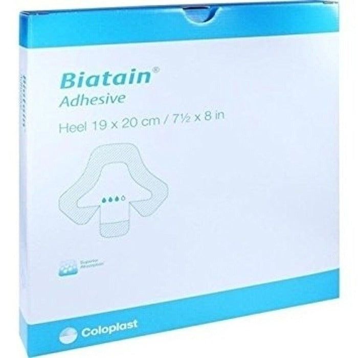 Biatain AG Adhesive Heel 19cm x 20cm Dressing x 5 - Biatain EasyMeds Pharmacy