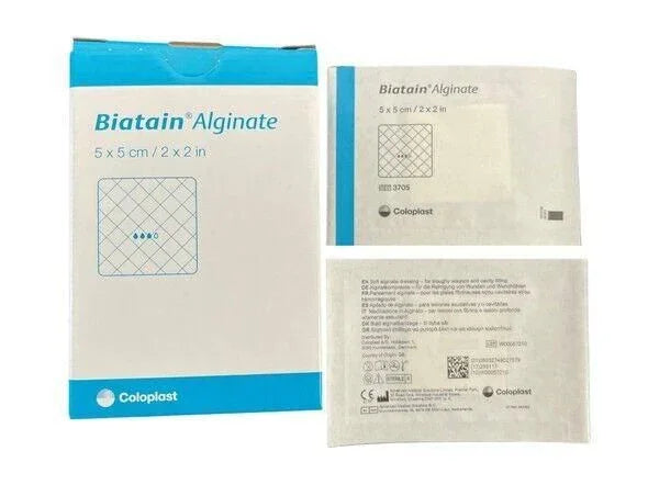 Biatain Alginate Dressings 5cm x 5cm x 30 - Biatain Alginate EasyMeds Pharmacy