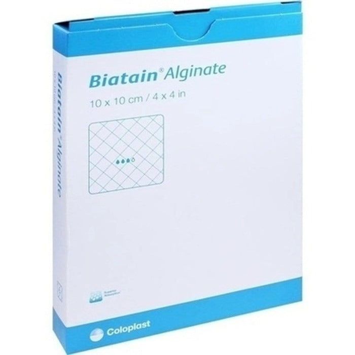 Biatain Alginate Wound Dressings 10cm x 10cm x 10 - Coloplast EasyMeds Pharmacy