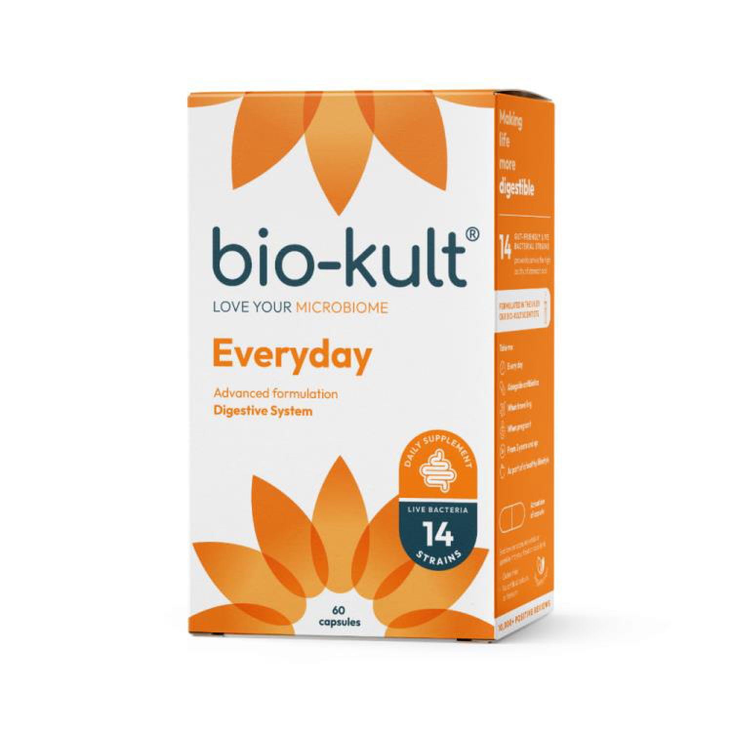 Bio-Kult Everyday Advanced Multi-Strain for Digestive System Capsules x60 -   Bio-Kult EasyMeds Pharmacy