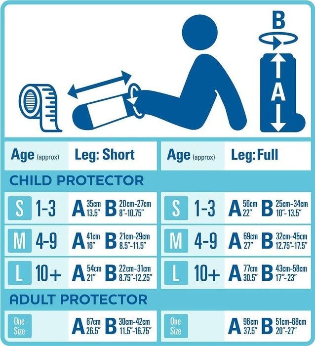 Bloccs Waterproof Protector for Casts and Dressings - Child Full Leg 1-3 yrs | Small - Bloccs EasyMeds Pharmacy