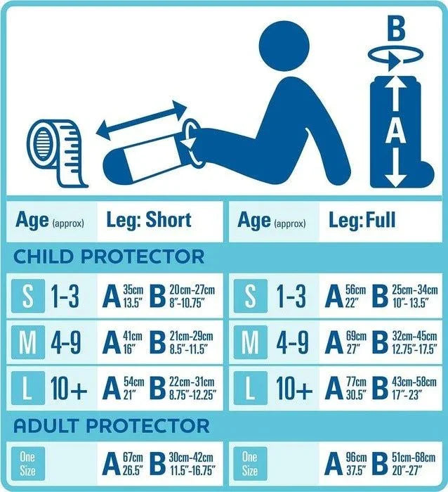 Bloccs Waterproof Protector for Casts and Dressings - Child Short Leg 1-3 yr | Small - Bloccs EasyMeds Pharmacy