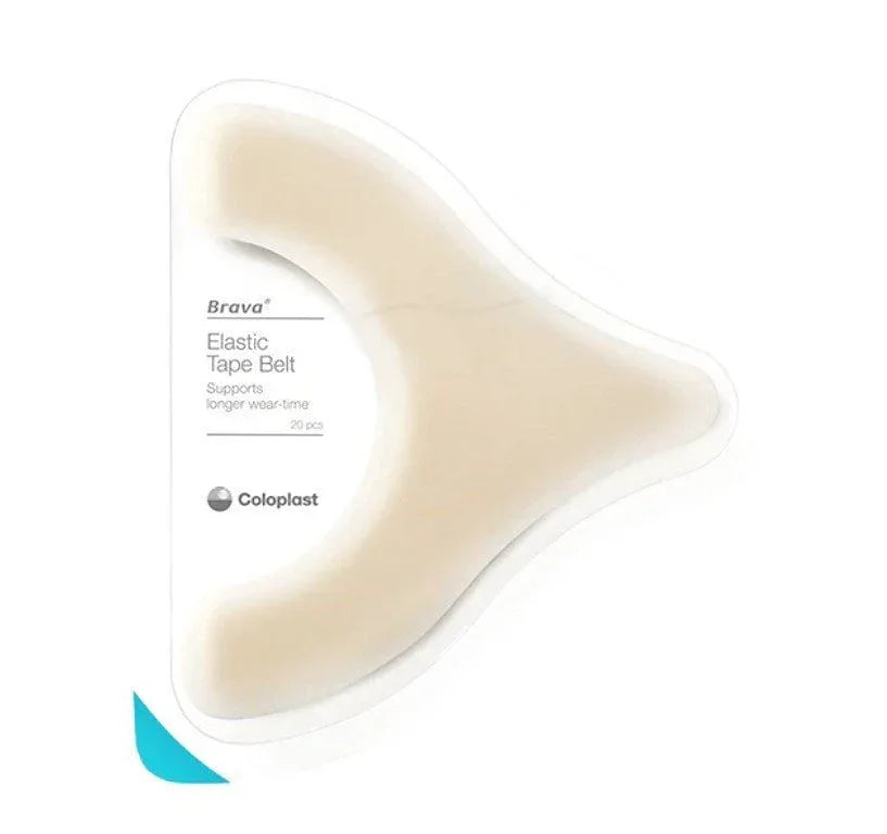 Brava Elastic Tape Belts x 20 by Coloplast (12072) - Coloplast EasyMeds Pharmacy
