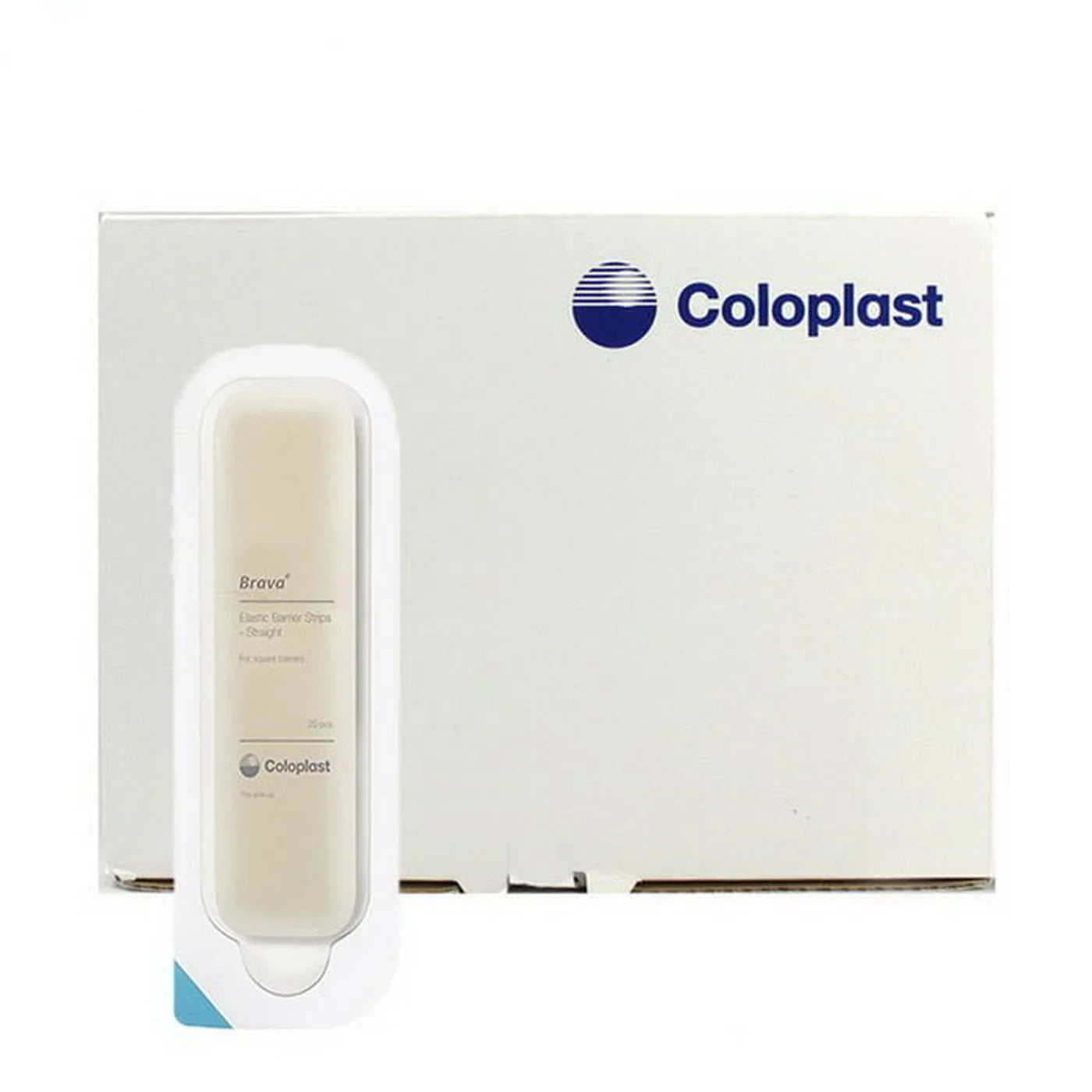 Brava Straight Elastic Tapes x 20 - For Ostomy Baseplates - 12074 - Coloplast EasyMeds Pharmacy
