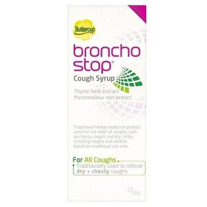BronchoStop Cough Syrup 200ml - Omega Pharma EasyMeds Pharmacy