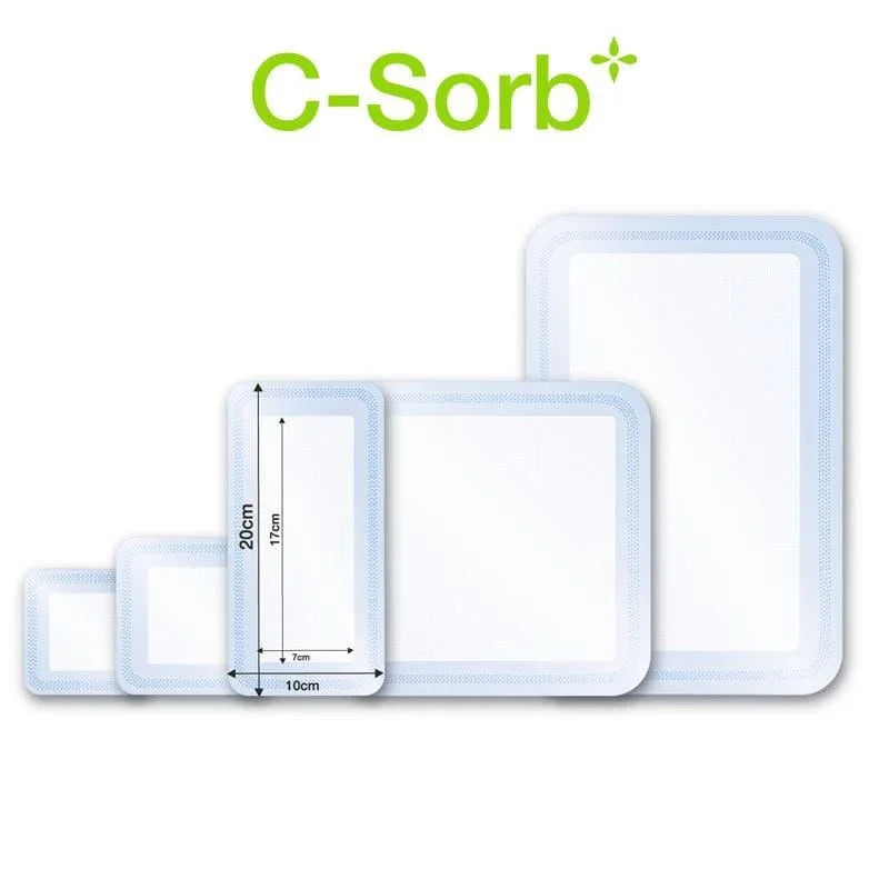 C-Sorb Super Absorbent Exudate Management Dressing 10cm x 10cm x 20 - 206110 - Richardsons Healthcare EasyMeds Pharmacy
