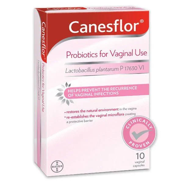 Canesflor Probiotics for Vaginal Use 10 Capsules - Canesflor EasyMeds Pharmacy