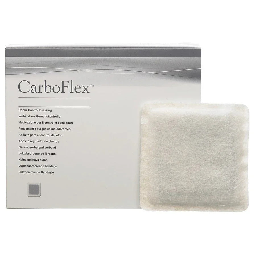 CarboFlex Odour Control Dressings 15cm x 8cm | Pack of 5 - Convatec EasyMeds Pharmacy