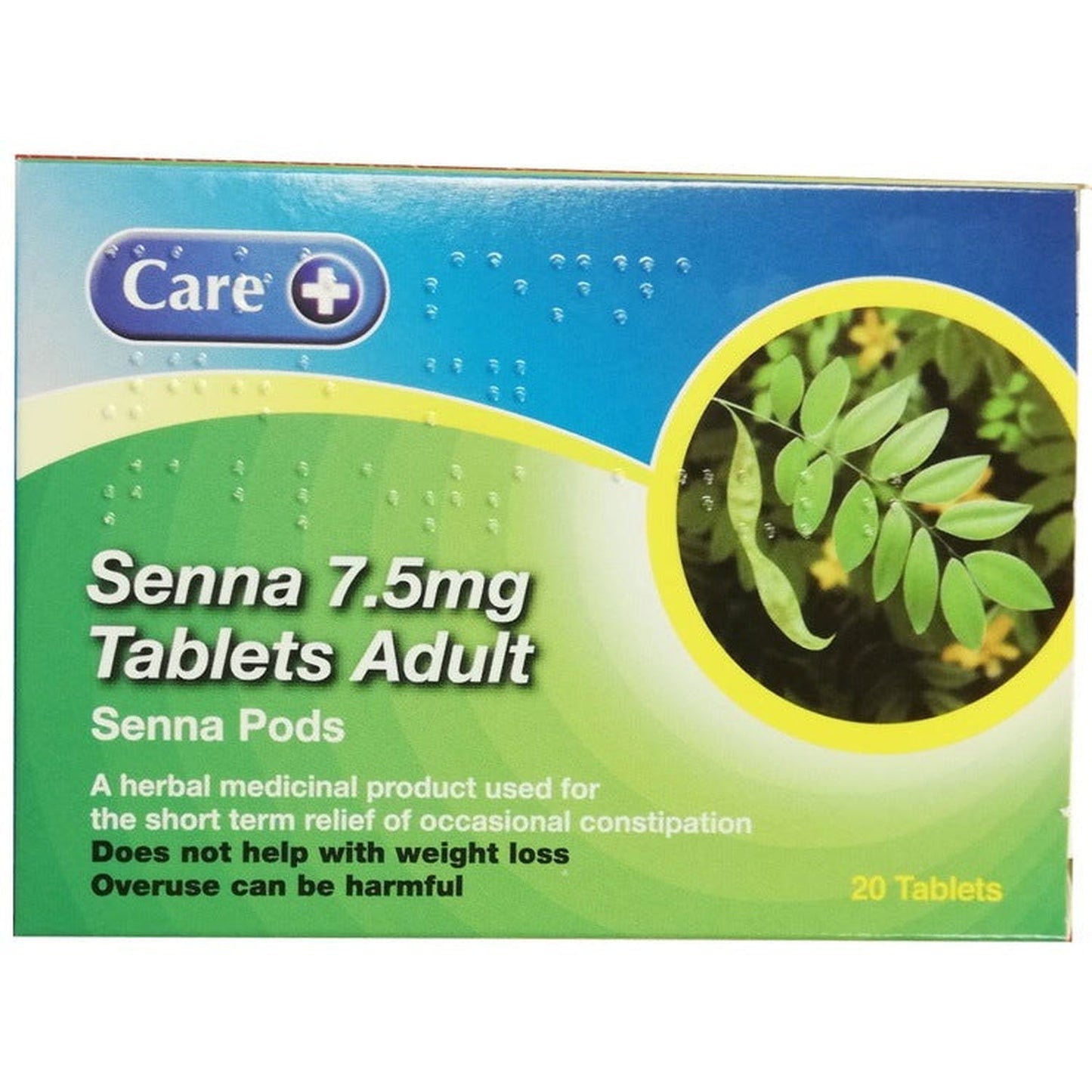 Care Senna Tablets 7.5mg - Pack of 20 -   Care EasyMeds Pharmacy