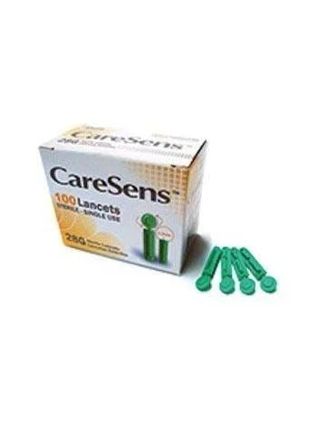 Care Sens 28g Lancets 1x100 Sterile - Single Use - Caresens EasyMeds Pharmacy