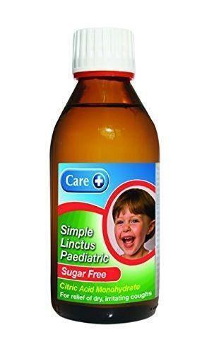 Care+ Sugar Free Simple Linctus Paediatric, 200 ml x 3 - Care+ EasyMeds Pharmacy