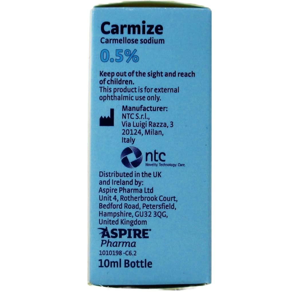 Carmize Carmellose Sodium 0.5% Eye Drops 10ml x 3 Packs - Carmize EasyMeds Pharmacy