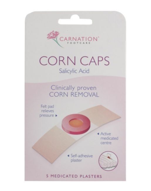 Carnation Corn Caps - 5 Medicated Plasters - Carnation EasyMeds Pharmacy