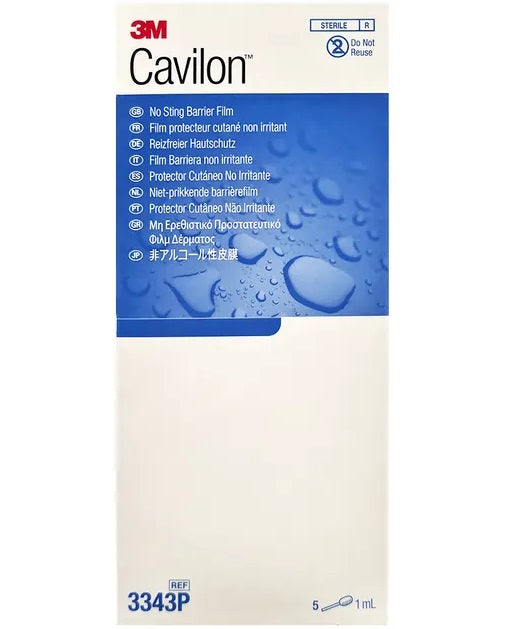 3M Cavilon No Sting Barrier Film 1ml Foam Applicators Lasts up to 72hrs 3343E