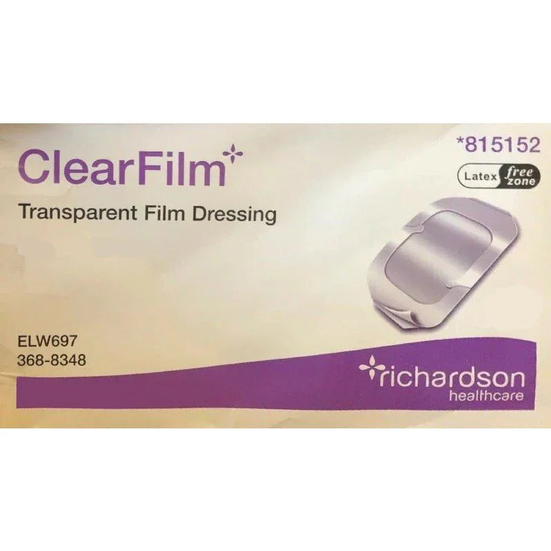 Clearfilm 815152 Transparent Film Dressings 15cm x 20cm x 10 - Richardsons Healthcare Ltd EasyMeds Pharmacy