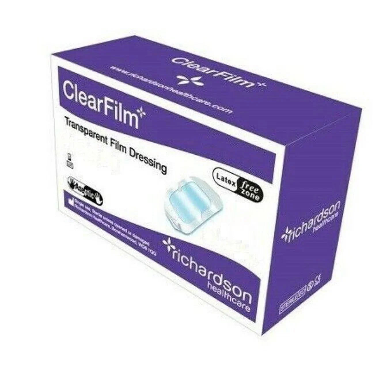Clearfilm Transparent Film Dressings 20cm x 30cm x 10 (815230) - Richardsons Healthcare Ltd EasyMeds Pharmacy