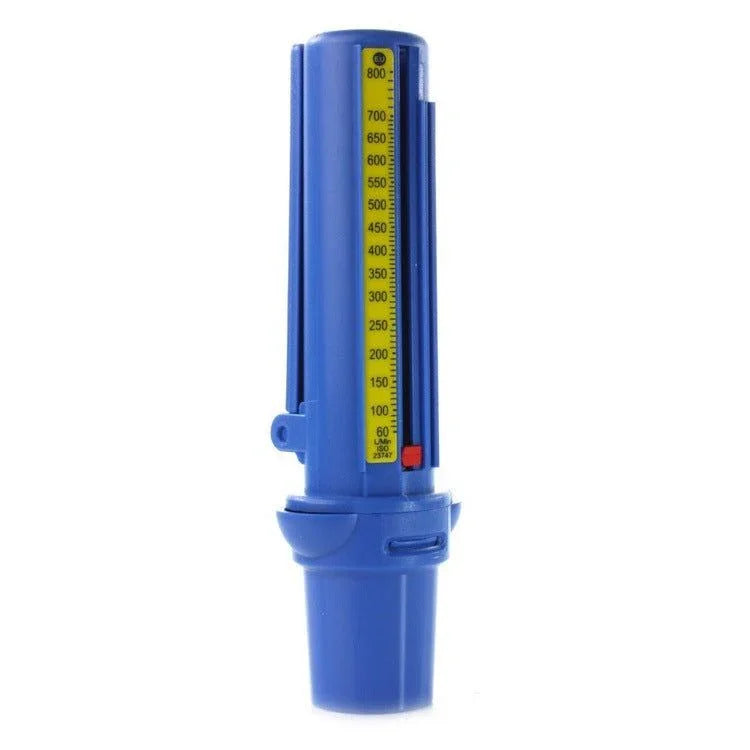 Clement Clarke AirZone Peak Flow Meter EU Scale, Blue in Bag - (3131001) - Clement Clarke EasyMeds Pharmacy