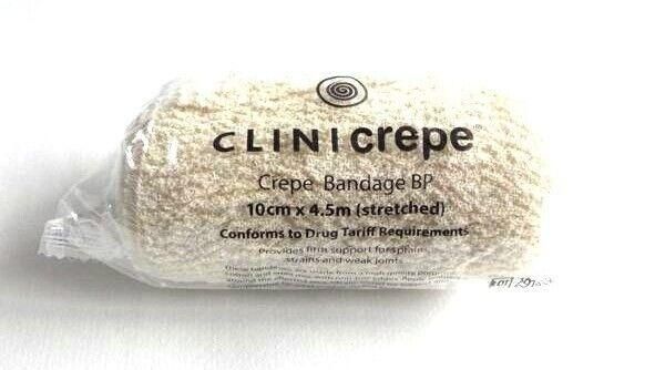 Clinicrepe Crepe Bandage 10cm x 4.5m - Clinicrepe EasyMeds Pharmacy