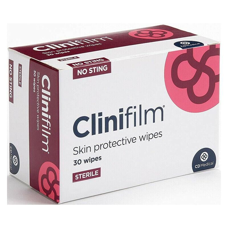 Clinifilm Skin Protective Wipes x 30 - CD Medical Ltd EasyMeds Pharmacy