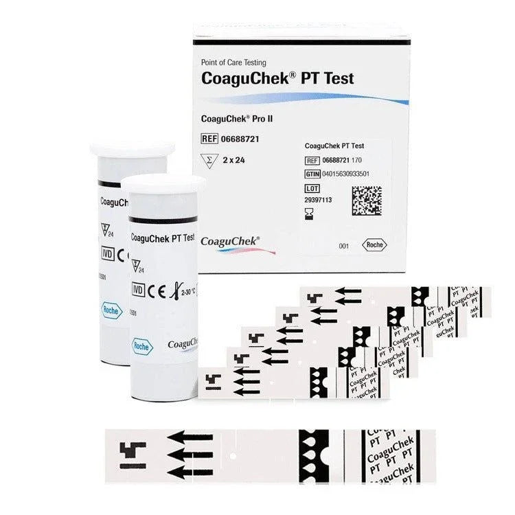 Coaguchek PT Test Strips x 48 - Roche EasyMeds Pharmacy