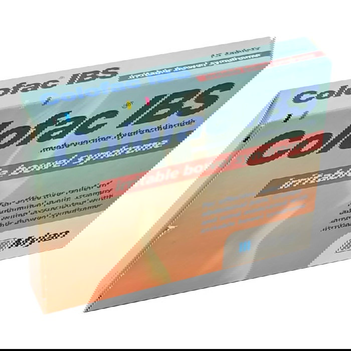 Colofac IBS Mebeverne Tablets x 15 - VIATRIS UK EasyMeds Pharmacy