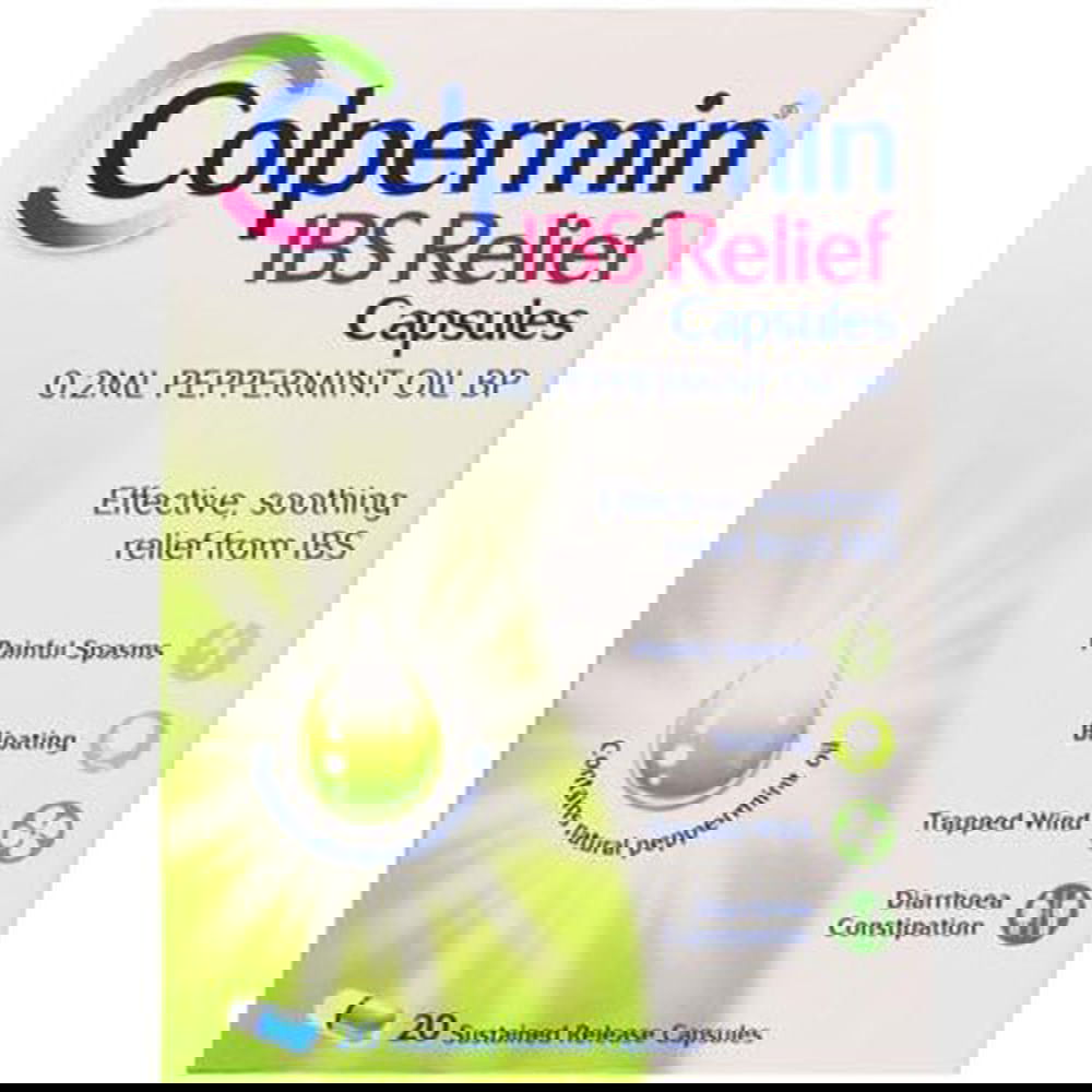 Colpermin Relief Peppermint Oil Capsules x 20 - Johnson & Johnson EasyMeds Pharmacy