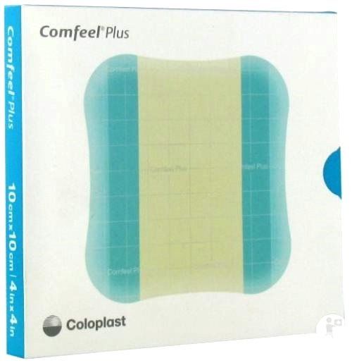 Comfeel Plus Hydrocolloid Thick Ulcer Square Dressing, 20cm x 20 cm x 5 - Coloplast EasyMeds Pharmacy