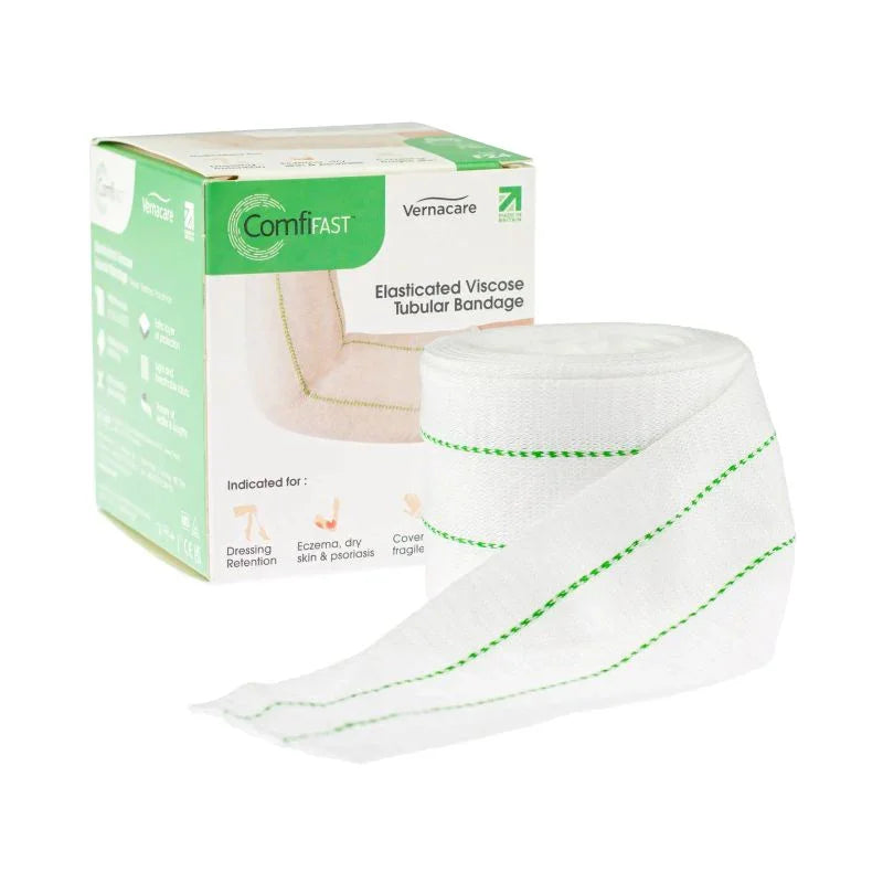 Comfifast Green Elasticated Tubular Bandage 5cm x 5m