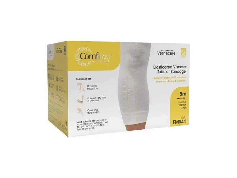 Comfifast Yellow Tubular Bandage 10.75cm x 5m by Synergy Health