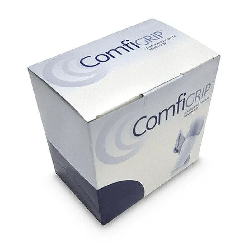 Comfigrip Elasticated Tubular Bandages BP Size F - 10cm x 1m x 3 - Vernacare EasyMeds Pharmacy