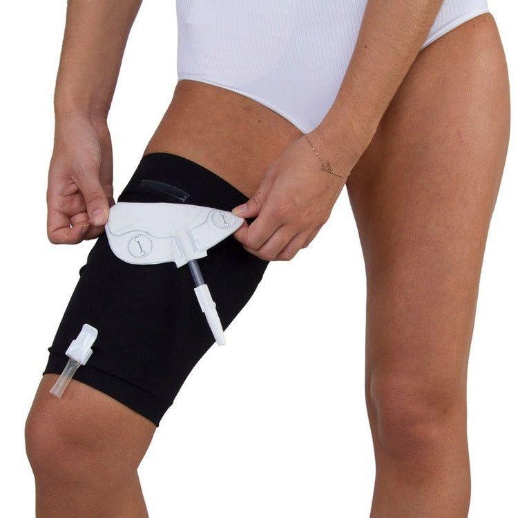 Comfisleeve Urine Bag Suspensory Sleeve - Thigh (White, L) - Comfizz EasyMeds Pharmacy