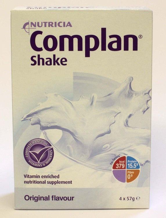 Complan Original (4 x 57g) - Complan EasyMeds Pharmacy