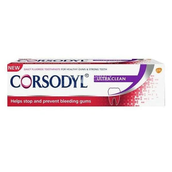 Corsodyl Toothpaste Daily Ultra Clean 75ml - Glaxo Smithkline Consumer EasyMeds Pharmacy