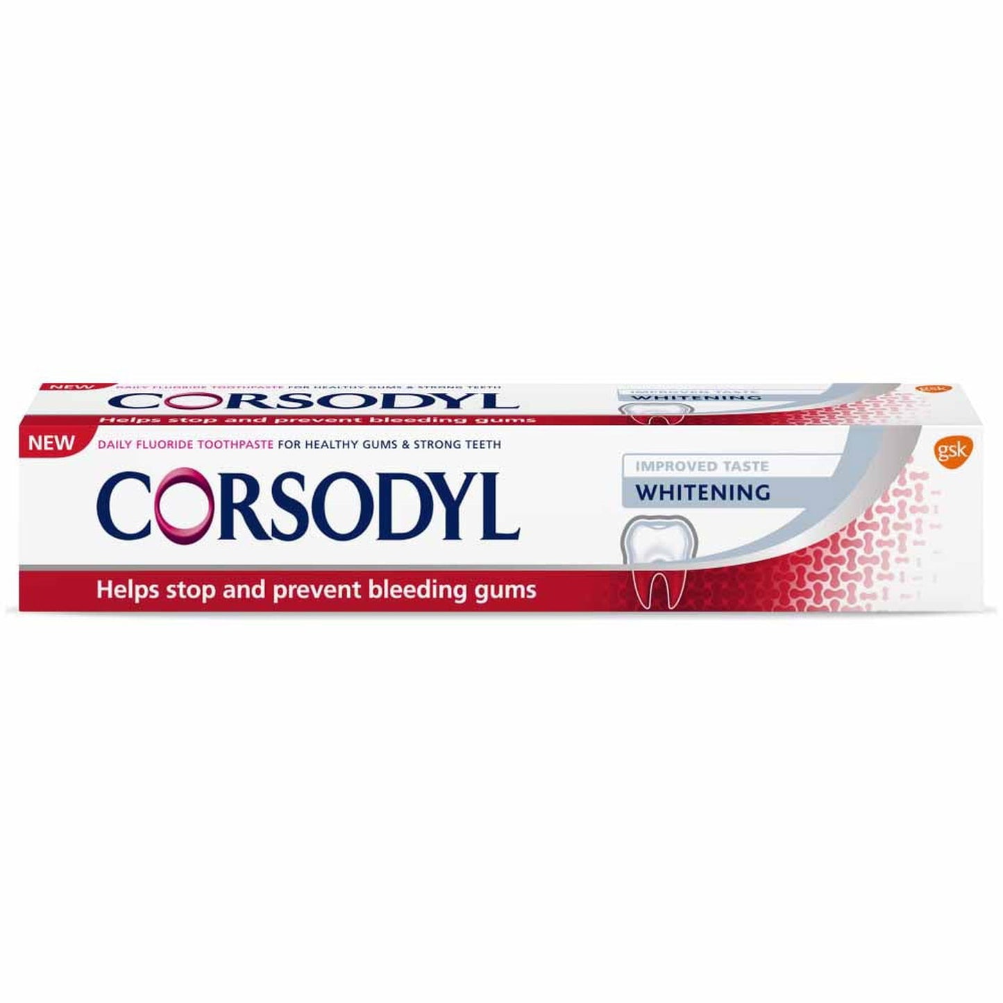 Corsodyl Whitening Toothpaste 75ml - Glaxo SmithKline EasyMeds Pharmacy