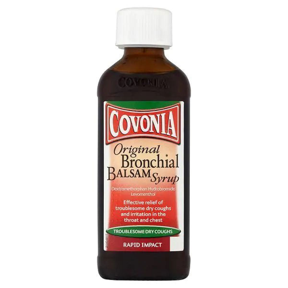 Covonia Original Bronchial Balsam Syrup 150ml -   Thornton & Ross EasyMeds Pharmacy