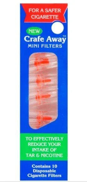 Crafe Away Mini Filters 6 Packs of 10 - Crafe Away EasyMeds Pharmacy