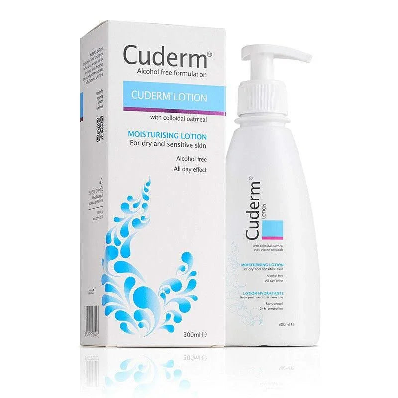 Cuderm Lotion Colloidal Oatmeal 300ml x 1 - Synergy Biologics EasyMeds Pharmacy