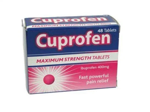 Cuprofen Maximum Strength Tablets 400mg x 48 - Reckitt Benckiser EasyMeds Pharmacy
