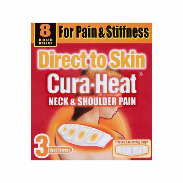 Cura-Heat Back & Shoulder Pain Value Pack 7 - Alloga - Kobayshi Healthcare EasyMeds Pharmacy