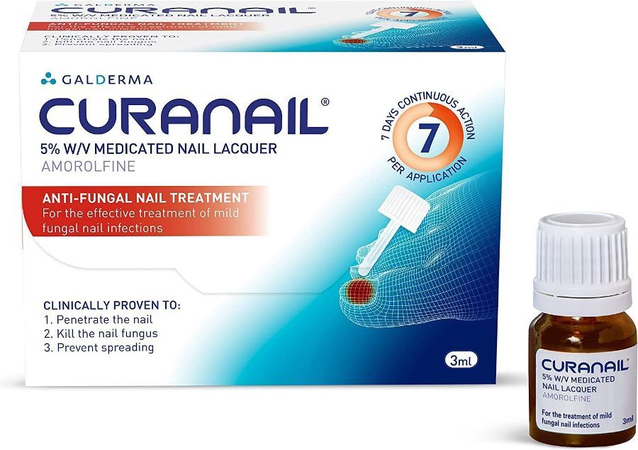 Curanail 5% Medicated Nail Lacquer - 3ml - GALDERMA EasyMeds Pharmacy