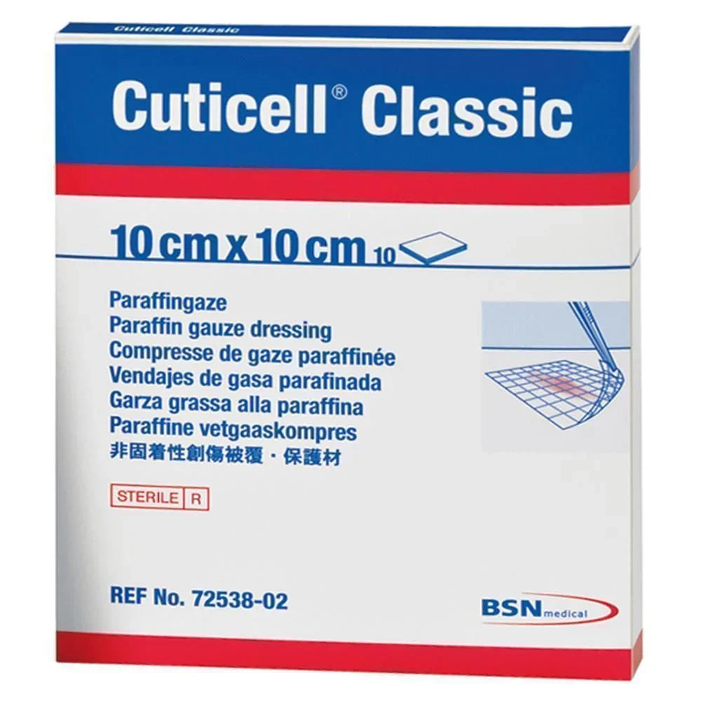 Cuticell Classic Gauze Dressing 10cm x 10cm x 10 - BSN Medical EasyMeds Pharmacy